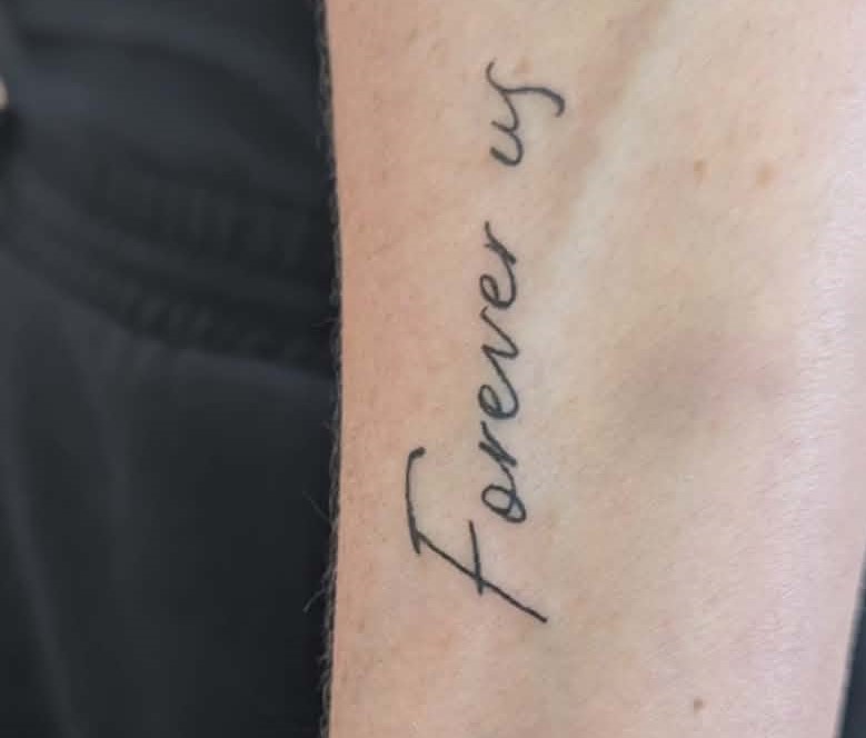 Tatouage écriture